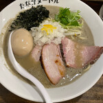 たなか青空笑店 - 特製タナニボ+麺大盛り