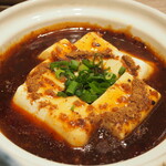 肉汁餃子のダンダダン - 麻婆豆腐定食（麻婆豆腐）
