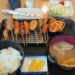 串の坊 - 日替わり串揚げ定食