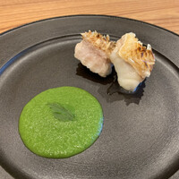 柚木元 - 甘鯛、せりソース