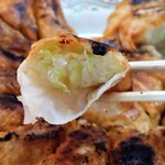 新ちゃん - 餃子　断面