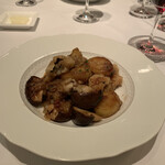 ル・マノアール・ダスティン - 鱧のムニエル　リオン風