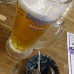 室戸屋ジロー - 乾杯は生ビール