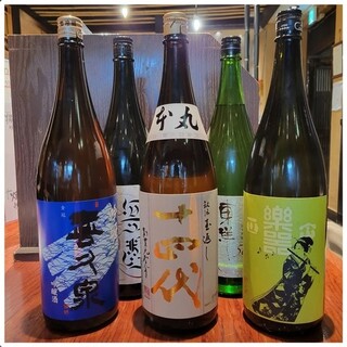 海鮮には日本酒！！