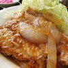 Maruya - 厚切り生姜焼き定食850円