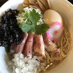 上州濃厚中華蕎麦 はたお商店 - 特製鯵煮干しそば