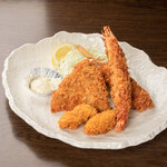 海鮮食堂さかなや - 大漁フライ定食　1540円