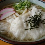 Kichiya Udon - 2022.06・山かけうどん 440円、少し値上げしていた