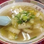 中華料理ちゅー - 野菜スープ。