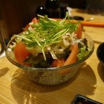 日向 - 大根サラダ　野菜も食べないと