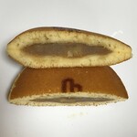 竹風堂  - どら焼山 断面