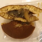 Obuse dou - 栗かのこどら焼き 断面