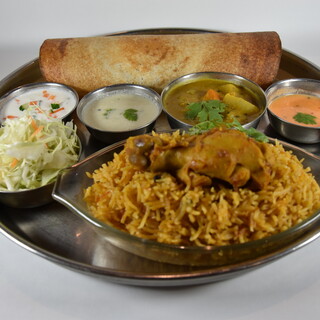 [Lunch is also popular♪] Rich menu including ≪Biryani≫≪Dosa≫☆