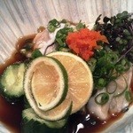 Japanese Dining ゑびすダイニング - 大ぶりな牡蠣も旨い