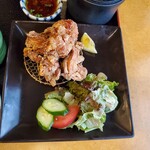 雅味 - Aランチ、鶏唐揚げぽん酢