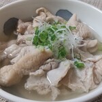 篠原商店 - もつ煮込み（塩）