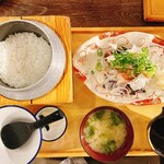 土佐わら焼き 龍神丸 - カツオのたたき7切れ定食