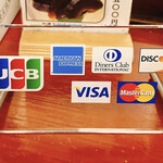 あつた蓬莱軒 - お支払いに使えるカード