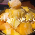 カイサルカフェ - 雪華ビンス スペシャル マンゴー(チーズケーキ入り)