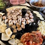 中央市場 - 鉄板マクチャンSET