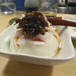 あきば - ニラダレ豆腐