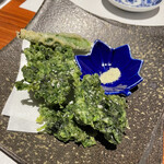 Aizen - あおさ海苔の天ぷら