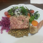 ビストロ バキュース - ２０１３・２月　鴨とフォアグラのテリーヌ