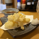寿司居酒屋 や台ずし - ガリの天ぷら
