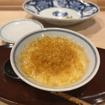 鮨 むらやま - 唐墨とこのわたの茶碗蒸し