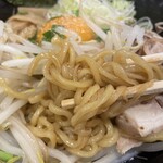 Kuruma Ya Ramen - まぜそばの麺