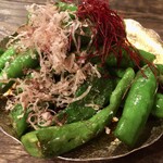 Obanzai Anko - 甘長ピーマン醤油焼き