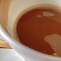 東京會舘 銀座スカイラウンジ - なんでしたっけ、甘味に合うようにブレンドされたオリジナル。