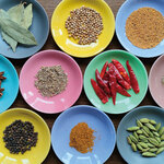 whole spices and powder spices