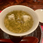 賛否両論 - 豚肉のあんかけ茶碗蒸し