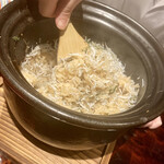 賛否両論 - 生姜としらすの炊き込みご飯