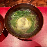 賛否両論 - 穴子しんじょう　お吸物