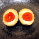 Chuukasobamikasa - 味玉の黄身加減