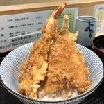 Tempura Tsuna Hachi - 天丼（税込1100円）