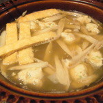 じどりや 穏座 - とり鍋ぐつぐつ①