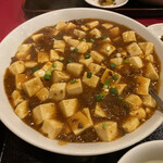 中華料理　長楽園 - 麻婆豆腐定食 1,180円 (麻婆豆腐)