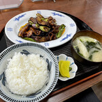 Ryuushouen - なすと肉の味噌炒め定食