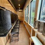 鶏そば 火影 - 店内