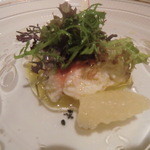 焼きタラバ蟹のサラダ　アロマフレスカ風