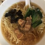 Ganso Harupin - 220619日　東京　元祖ハルピン　ハルピンラーメン750円