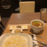 欧風カレー ガヴィアル - シーフードカレー１８００円。コクのあるソース、シーフード、ライスとチーズが渾然一体となり、とても美味しくいただきました（╹◡╹）