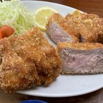 いわた - とんかつ定食　１６５０円