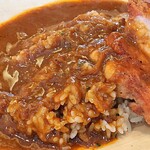 Toriyaki Nakamura - 鳥焼 なか村 ＠西葛西 ランチ チキンカレーのカレーソースをライスに