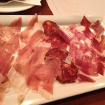 エル・セルド - 生ハムとサラミの盛り合わせ