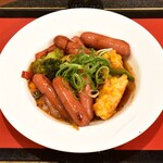 日和亭 - ウインナー炒め