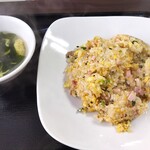 中華料理 桃菜 - チャーハン(ｽｰﾌﾟ付) 650円